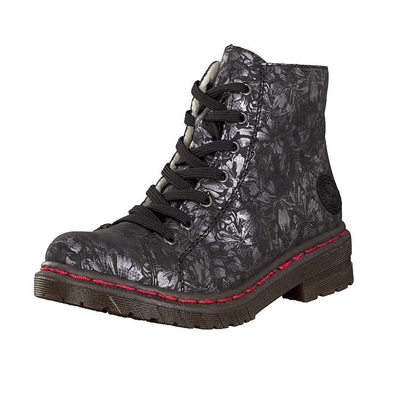 Botas Rieker 76229-90 Para Mulher - Pretas